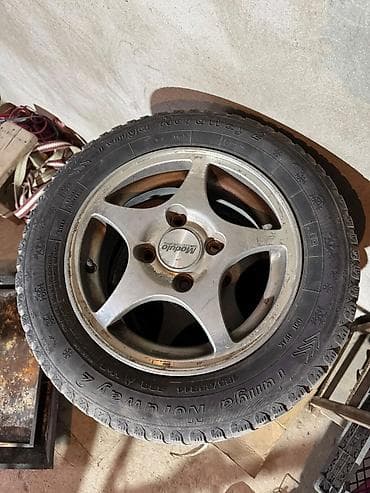 Колеса в сборе R 14, Зима, Б/у, Комплект, Легковые, Литые, отверстий - 4 at lalafo.kg Колеса в сборе R 14, Зима, Б/у, Комплект, Легковые, Литые, отверстий - 4