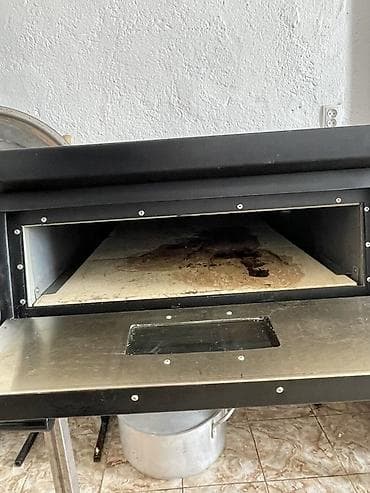 Печь для пиццы электрическая, одноярусная - Корпус из металла at lalafo.kg Печь для пиццы электрическая, одноярусная - Корпус из металла