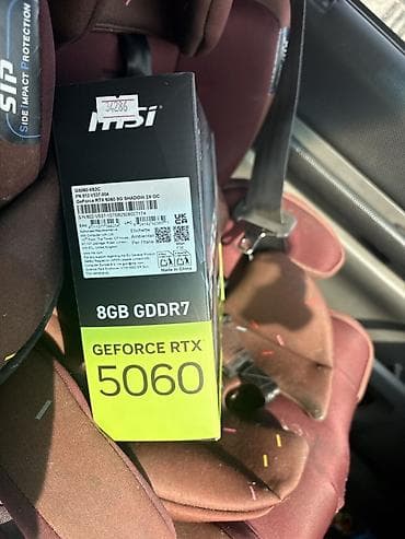 Новая запечатанная Видеокарта MSI GeForce RTX 5060 SHADOW 2X OC - at lalafo.kg Новая запечатанная Видеокарта MSI GeForce RTX 5060 SHADOW 2X OC -