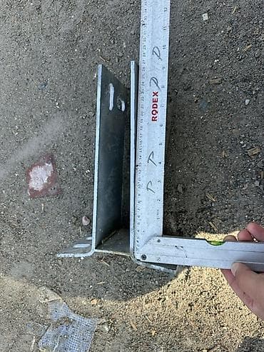 Фасад термо панелдери: Стальной кронштейн-опора U-образная для стоек/балок - Материал lalafo.kg да — 6 Фасад термо панелдери: Стальной кронштейн-опора U-образная для стоек/балок - Материал — 6