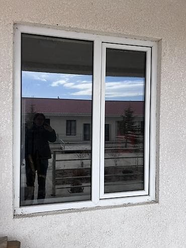 Готовое пластиковое окно, Тип окна: Стандартные, Без установки, Без рассрочки at lalafo.kg Готовое пластиковое окно, Тип окна: Стандартные, Без установки, Без рассрочки