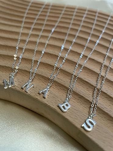 Кулон, Проба 925, Без вставки, Унисекс, Новый, Форма: Буквы и инициалы at lalafo.kg Кулон, Проба 925, Без вставки, Унисекс, Новый, Форма: Буквы и инициалы