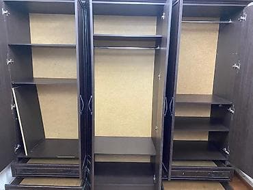 Шифоньерлер, кийидер үчүн шкафтар, Түз, ЛДСП lalafo.kg да — 3 Шифоньерлер, кийидер үчүн шкафтар, Түз, ЛДСП — 3