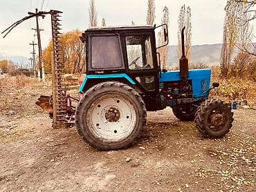 Другие тракторы: Трактор колесный с кабиной, синего цвета, с комплектом навесного at lalafo.kg — 2 Другие тракторы: Трактор колесный с кабиной, синего цвета, с комплектом навесного — 2