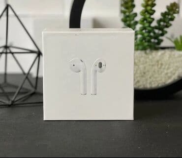 Вкладыши, Apple, Новый, Беспроводные (Bluetooth), Классические at lalafo.kg Вкладыши, Apple, Новый, Беспроводные (Bluetooth), Классические