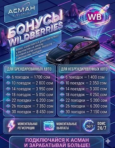 Талап кылынат Такси айдоочусу - Өз унаасы менен, Техколдоо, Кошумча акча табуу lalafo.kg да Талап кылынат Такси айдоочусу - Өз унаасы менен, Техколдоо, Кошумча акча табуу