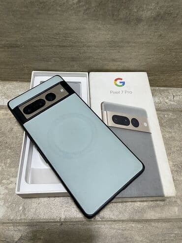 Google Pixel 7 Pro, Б/у, 128 ГБ, цвет - Зеленый, 1 SIM at lalafo.kg Google Pixel 7 Pro, Б/у, 128 ГБ, цвет - Зеленый, 1 SIM