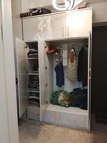Шкаф-купе/распашной для прихожей, встроенный в нишу. - Габариты at lalafo.kg — 2 Шкаф-купе/распашной для прихожей, встроенный в нишу. - Габариты — 2