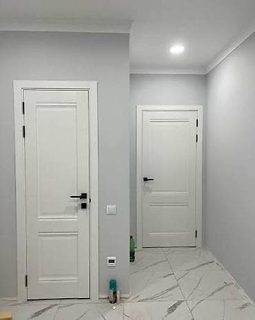 Двери для домов и квартир, Одностворчатая, цвет - Белый at lalafo.kg Двери для домов и квартир, Одностворчатая, цвет - Белый