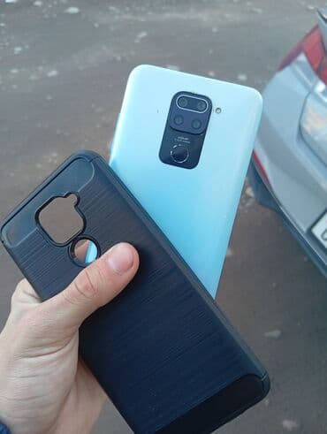 Redmi, Redmi Note 9, Б/у, 64 ГБ, цвет - Голубой, 2 SIM at lalafo.kg Redmi, Redmi Note 9, Б/у, 64 ГБ, цвет - Голубой, 2 SIM