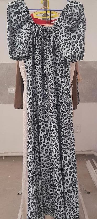 Платья женские, разные модели и принты. 1) Длинное платье с at lalafo.kg Платья женские, разные модели и принты. 1) Длинное платье с