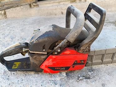 Бензопила TCH Tools ZZ7918. Особенности и состав: - Бензиновая цепная at lalafo.kg Бензопила TCH Tools ZZ7918. Особенности и состав: - Бензиновая цепная