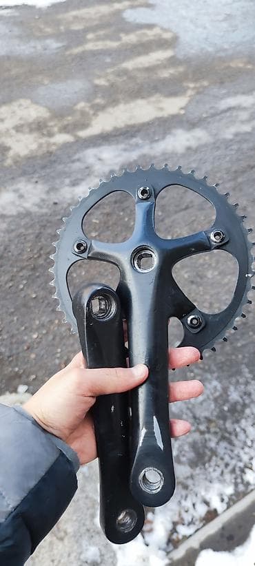 Система prowheel solid 46t.Состояние норм.Где педали слизано.Цена без at lalafo.kg Система prowheel solid 46t.Состояние норм.Где педали слизано.Цена без