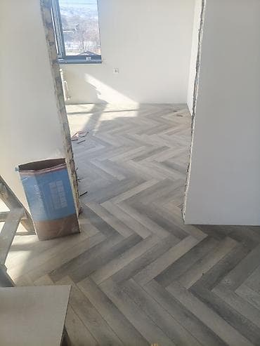 Пол иштери: Полду тегиздөө, Пол төшөө, Пол плинтустарын монтаждоо | Паркет тактасы, Куйма полдор, Кварц-винил 6 жылдан ашык тажрыйба lalafo.kg да — 2 Пол иштери: Полду тегиздөө, Пол төшөө, Пол плинтустарын монтаждоо | Паркет тактасы, Куйма полдор, Кварц-винил 6 жылдан ашык тажрыйба — 2