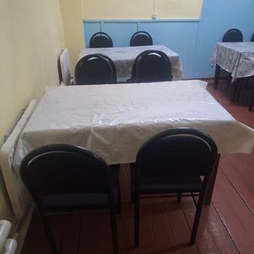 Стол и стул для кафе at lalafo.kg Стол и стул для кафе