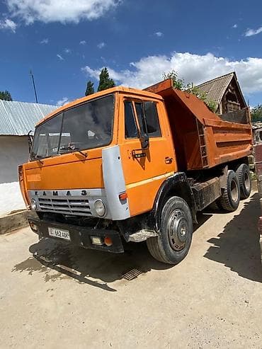 КАМАЗ самосвал, оранжевый, колесная формула 6x4 (трехосный) at lalafo.kg КАМАЗ самосвал, оранжевый, колесная формула 6x4 (трехосный)