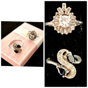 Күмүш сөйкөлөр: Күмүш сөйкөлөр, Үлгүсү 925, Аялдарга, Колдонулган lalafo.kg да — 7 Күмүш сөйкөлөр: Күмүш сөйкөлөр, Үлгүсү 925, Аялдарга, Колдонулган — 7