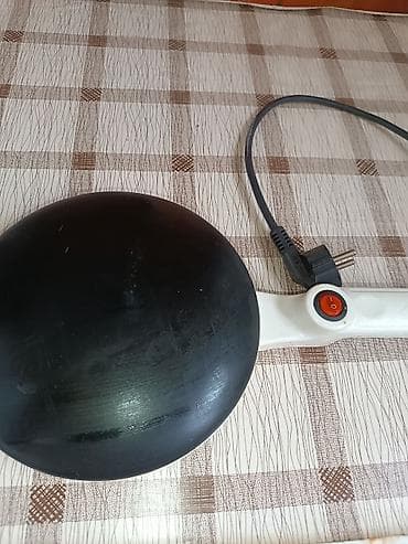 Электрическая блинница Sincro с круглой нагревательной поверхностью at lalafo.kg — 3 Электрическая блинница Sincro с круглой нагревательной поверхностью — 3