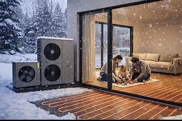 Дровяные камины: Тепловой насос Воздух-вода, Площадь обогрева: 150 м², Мощность: 18 кВт at lalafo.kg — 5 Дровяные камины: Тепловой насос Воздух-вода, Площадь обогрева: 150 м², Мощность: 18 кВт — 5