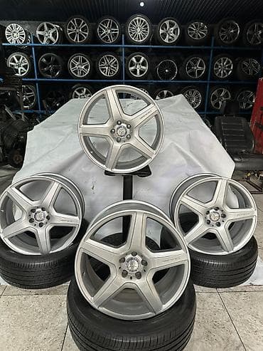 Литые Диски R 20 AMG, Комплект, отверстий - 5, Б/у at lalafo.kg — 1 Литые Диски R 20 AMG, Комплект, отверстий - 5, Б/у — 1