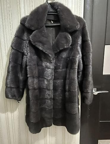 Шуба, Норка, По колено, Трансформер, L at lalafo.kg Шуба, Норка, По колено, Трансформер, L