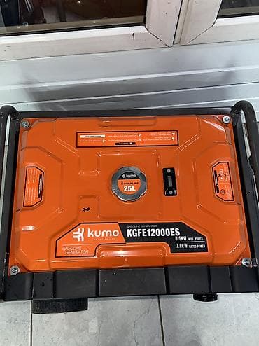 Өрт жабдуулары: Бензиновый генератор Kumo KGFE12000ES - Номинальная/макс. мощность lalafo.kg да — 6 Өрт жабдуулары: Бензиновый генератор Kumo KGFE12000ES - Номинальная/макс. мощность — 6