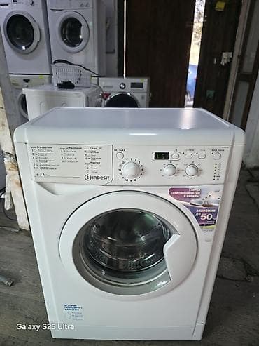 Стиральная машина Indesit фронтальная загрузка Характеристики и at lalafo.kg Стиральная машина Indesit фронтальная загрузка Характеристики и