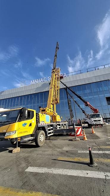 Услуги автокрана автокран - Грузоподъёмность: до 35 т (указано на at lalafo.kg Услуги автокрана автокран - Грузоподъёмность: до 35 т (указано на