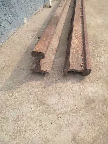 Рельса Р-24, 2 штуки. 1я длинна 270см. 2я длинна 260см цена за метр at lalafo.kg Рельса Р-24, 2 штуки. 1я длинна 270см. 2я длинна 260см цена за метр