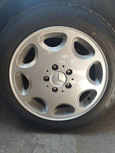 Литые Диски R 16 Mercedes-Benz, Комплект, отверстий - 5, Б/у at lalafo.kg Литые Диски R 16 Mercedes-Benz, Комплект, отверстий - 5, Б/у