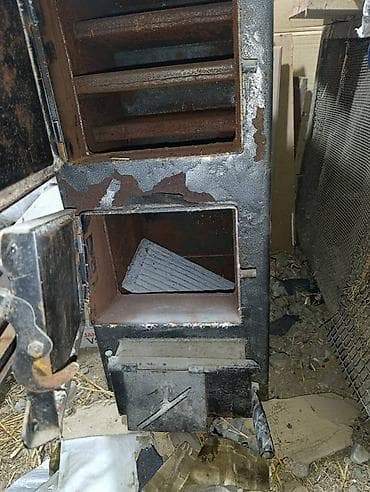 Металлическая печь на твердом топливе (буржуйка) с двумя камерами at lalafo.kg Металлическая печь на твердом топливе (буржуйка) с двумя камерами