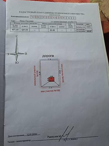 437 соток, Для строительства, Красная книга, Тех паспорт at lalafo.kg — 1 437 соток, Для строительства, Красная книга, Тех паспорт — 1