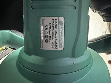 Курулуш аралаштыргычтар: Электрический строительный миксер POWER ACTION EM1400 - Мощность lalafo.kg да — 3 Курулуш аралаштыргычтар: Электрический строительный миксер POWER ACTION EM1400 - Мощность — 3