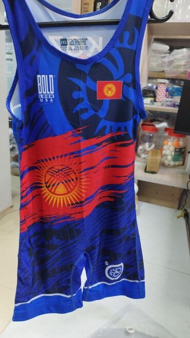 Спортивный трико для борьбы/единоборств BOLD LOOK USA - Тип: цельный at lalafo.kg Спортивный трико для борьбы/единоборств BOLD LOOK USA - Тип: цельный