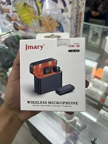 Беспроводной микрофон Jmary MW-16 (2.4G) - Тип: петличный at lalafo.kg Беспроводной микрофон Jmary MW-16 (2.4G) - Тип: петличный