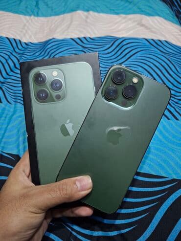 IPhone 13 Pro, Alpine Green, Коробка at lalafo.kg IPhone 13 Pro, Alpine Green, Коробка