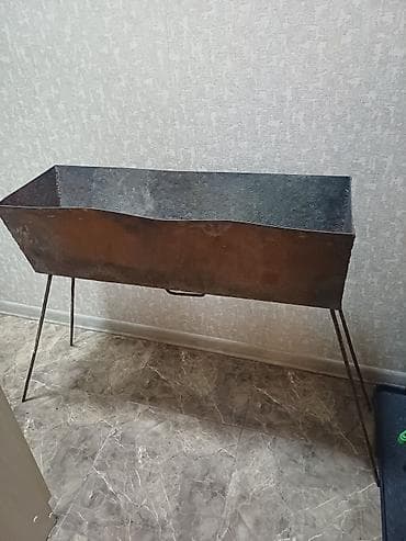 Мангал, из толстого метала весит пример кг 15.18 шампуры в подарок at lalafo.kg Мангал, из толстого метала весит пример кг 15.18 шампуры в подарок