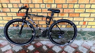 Городской велосипед с узкими шоссейными колесами - Рама: стальная at lalafo.kg Городской велосипед с узкими шоссейными колесами - Рама: стальная