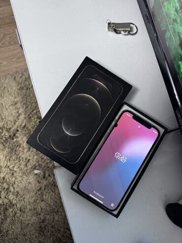 IPhone 12 Pro, Б/у, 128 ГБ, Rose Gold, Коробка, 79 % at lalafo.kg IPhone 12 Pro, Б/у, 128 ГБ, Rose Gold, Коробка, 79 %