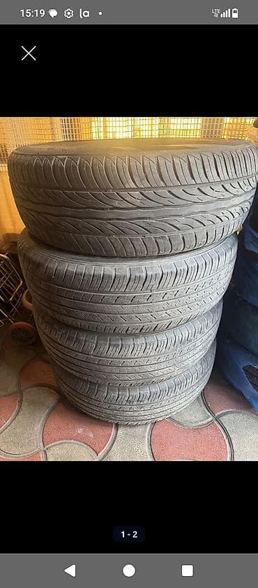 Шины 225 / 65 / R 17, Лето, Б/у, Комплект, Легковые, Япония, DUNLOP at lalafo.kg Шины 225 / 65 / R 17, Лето, Б/у, Комплект, Легковые, Япония, DUNLOP