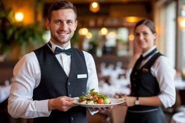 Требуется Официант Без опыта, Оплата: Ежемесячно at lalafo.kg Требуется Официант Без опыта, Оплата: Ежемесячно