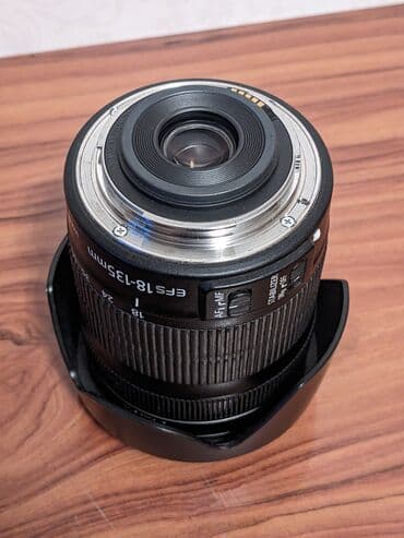 JMEV: Объектив Canon EF-S 18-135mm 1:3.5-5.6 IS STM, в хорошем состоянии at lalafo.kg — 2 JMEV: Объектив Canon EF-S 18-135mm 1:3.5-5.6 IS STM, в хорошем состоянии — 2