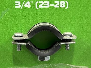 Хомут для труб диаметром 3/4 дюйма (23-28 мм). Металлический хомут с at lalafo.kg Хомут для труб диаметром 3/4 дюйма (23-28 мм). Металлический хомут с