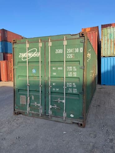 20-футовые контейнеры
2,6м высота
В наличии
0$ от состояния at lalafo.kg 20-футовые контейнеры
2,6м высота
В наличии
0$ от состояния