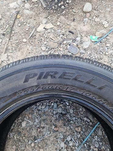 Шины 255 / 55 / R 17, Всесезонная, Б/у, Комплект, Внедорожные (АТ/МТ), Pirelli at lalafo.kg Шины 255 / 55 / R 17, Всесезонная, Б/у, Комплект, Внедорожные (АТ/МТ), Pirelli