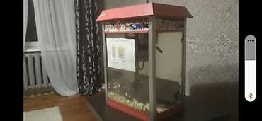 Аппарат для приготовления попкорна. - Настольная профессиональная at lalafo.kg Аппарат для приготовления попкорна. - Настольная профессиональная