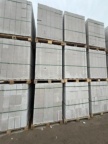 Газобетонные блоки на поддонах - Материал: автоклавный газобетон at lalafo.kg Газобетонные блоки на поддонах - Материал: автоклавный газобетон