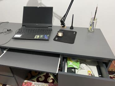 Бычуучу столдор: СРОЧНО ‼️ Продаётся массивный, функциональный стол, купленный всего lalafo.kg да — 3 Бычуучу столдор: СРОЧНО ‼️ Продаётся массивный, функциональный стол, купленный всего — 3