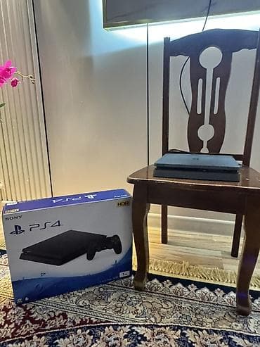 Игровая консоль Sony PlayStation 4 Slim - Модель: PS4 Slim - Память lalafo.kg да Игровая консоль Sony PlayStation 4 Slim - Модель: PS4 Slim - Память