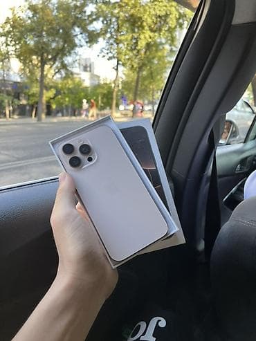 IPhone 16 Pro Max, Б/у, 256 ГБ, Desert Titanium, Коробка, 87 % at lalafo.kg IPhone 16 Pro Max, Б/у, 256 ГБ, Desert Titanium, Коробка, 87 %